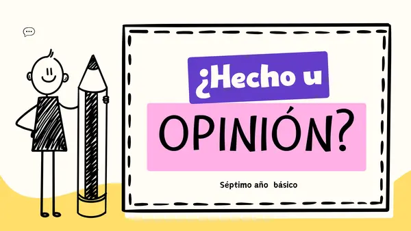 Hecho y opinión