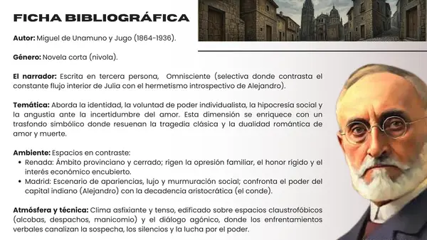 Resumen "NADA MENOS QUE TODO UN HOMBRE" Unamuno