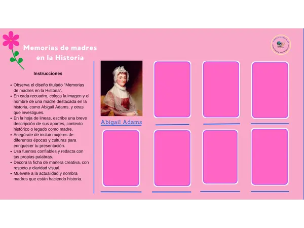 🌸 Memorias de madres en la Historia 🌸