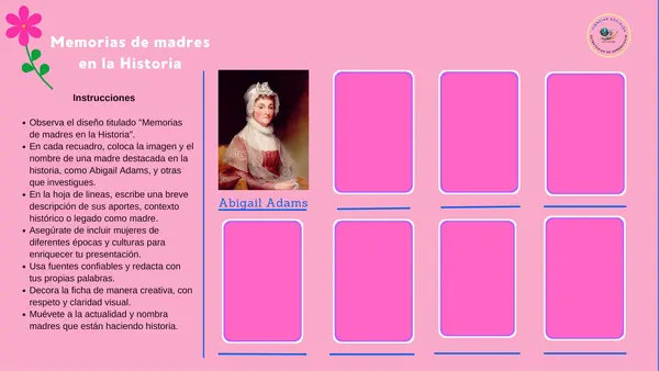 🌸 Memorias de madres en la Historia 🌸