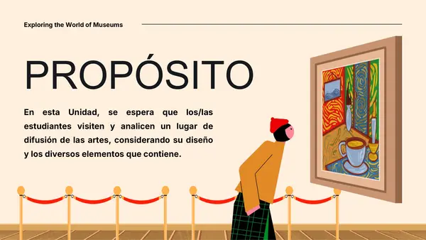 Unidad 4: Analizando un centro de difusión de las artes- 4° medio