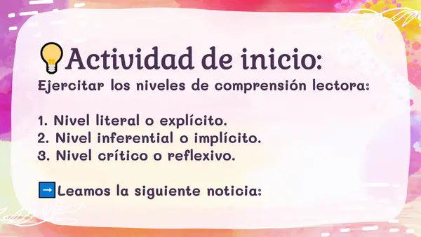 Lectura y escritura especializada: Estrategia de escritura sintetizar