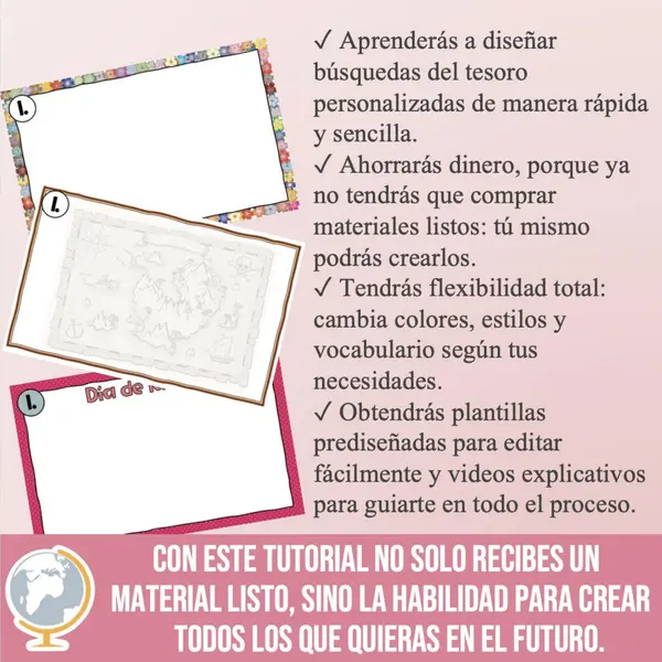 Aprende a diseñar búsquedas del tesoro de vocabulario