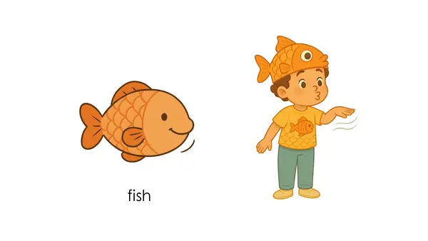 Fish shark chant