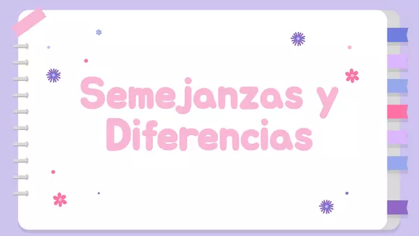 Semejanzas y Diferencias