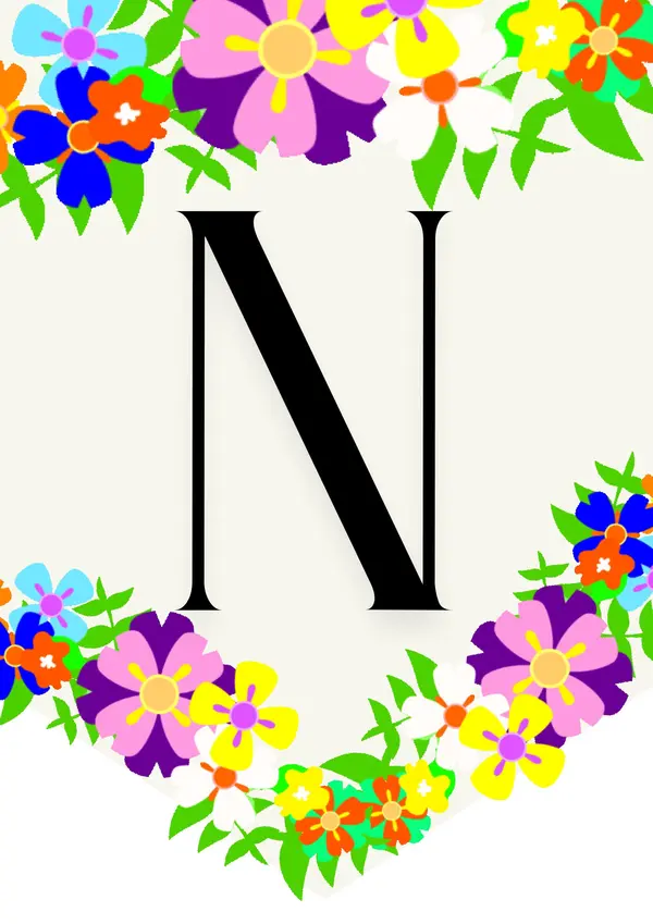 Bienvenida de flores