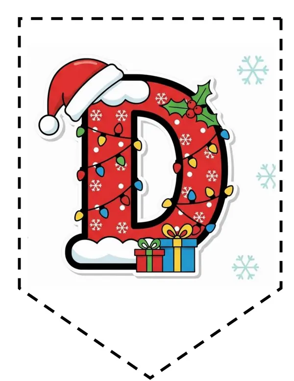 Banderín "Feliz Navidad"