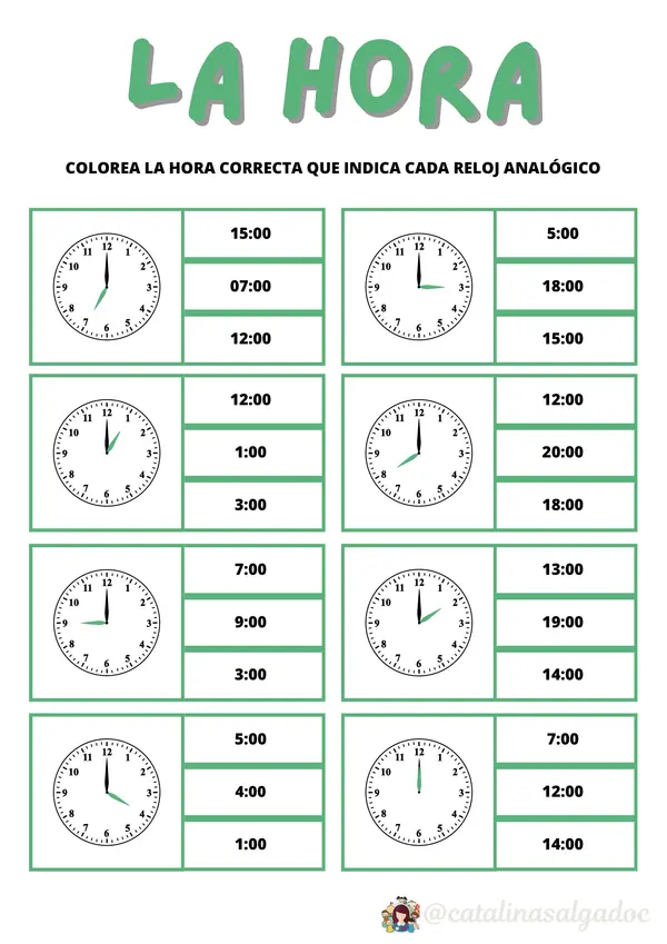 Guía La hora