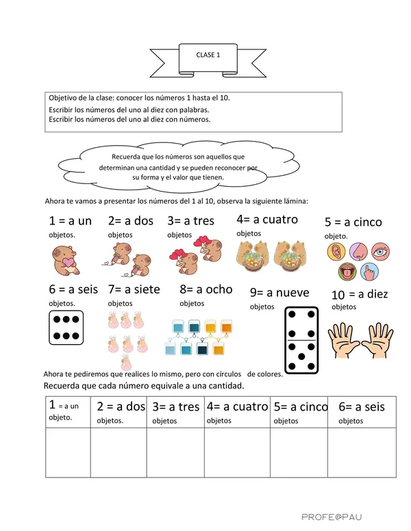 Cuarnillo de aplicación unidad 1 matemáticas primero básico 
