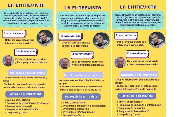 DEFINICIONES DE ENTREVISTA Y BIOGRAFÍA CON PERSONAJES ACTUALES