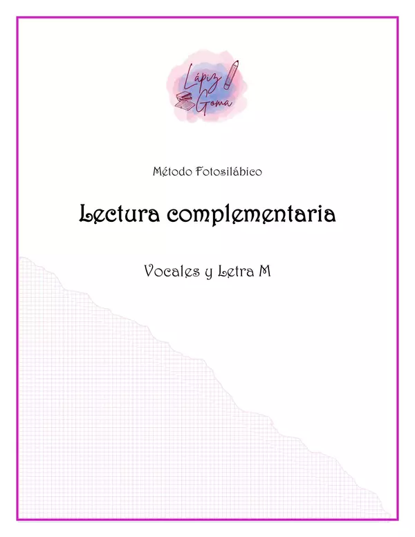 Lectura complementaria vocales y letra M (método fotosilábico)