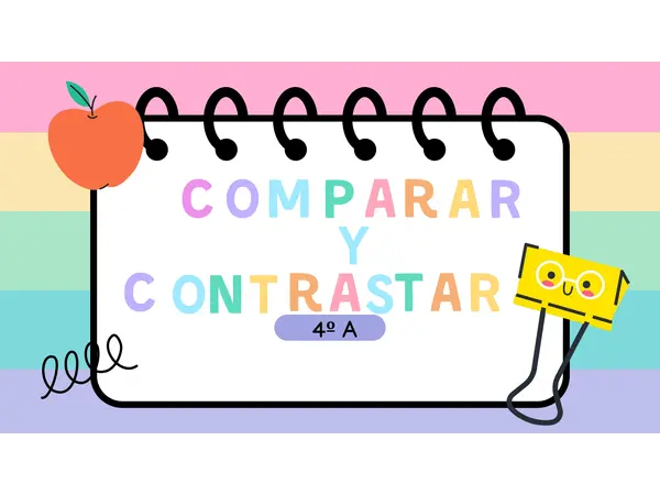 PPT COMPARAR Y CONTRASTAR INFORMACIÓN 