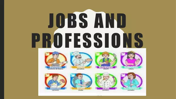 Jobs and professions