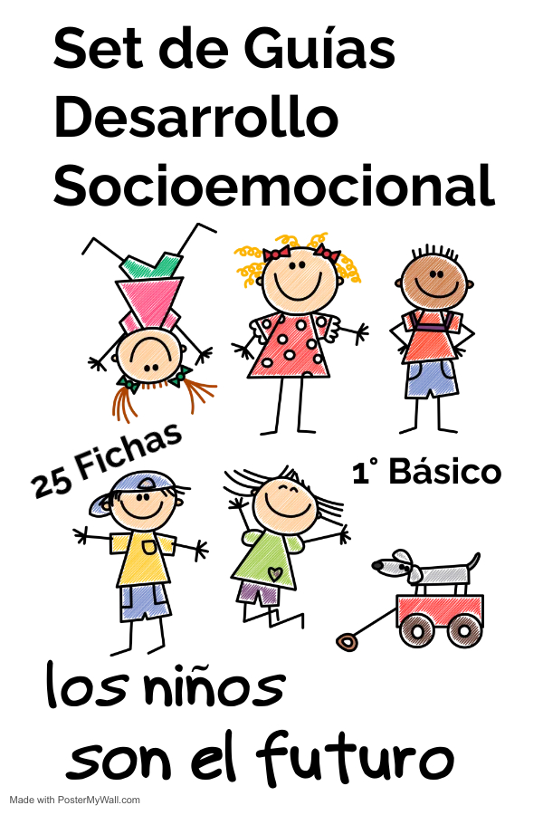 Set Guías Desarrollo socioemocional 1° Básico
