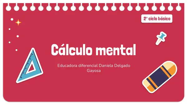 7° y 8° básico "cálculo mental"