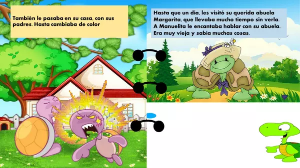El cuento de las emociones de la tortuga Manuelita- Adaptación. 