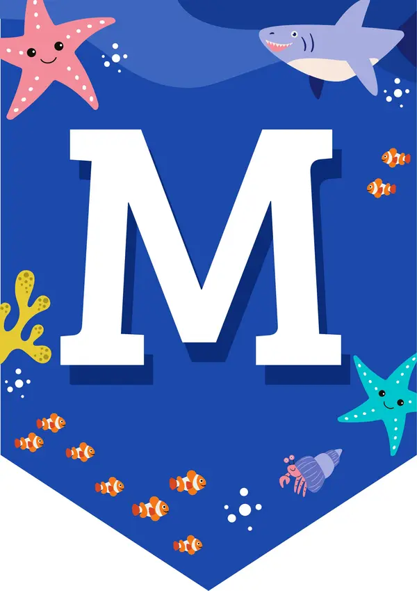 Banderines mes del mar