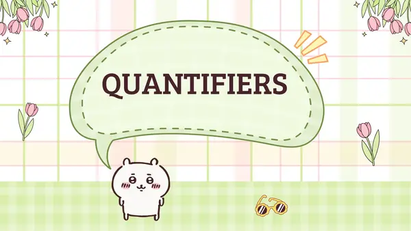 Quantifiers