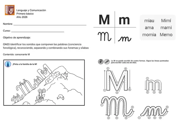 Módulo letra M