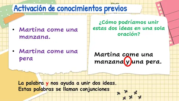 Conjunciones 