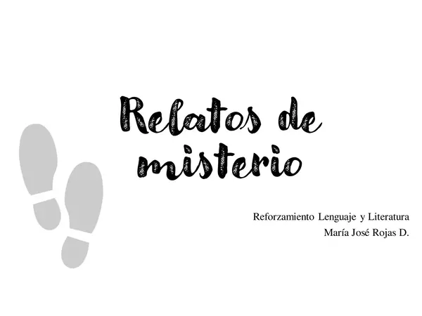 Relatos de misterio