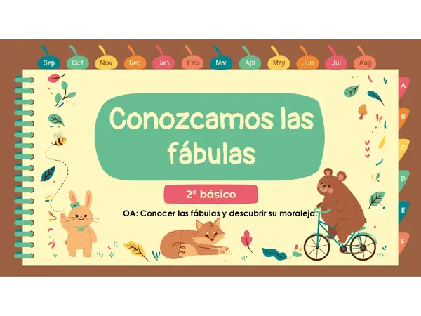 La fábula - 2° básico