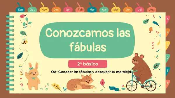 La fábula - 2° básico