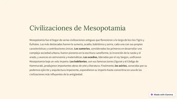 Mesopotamia