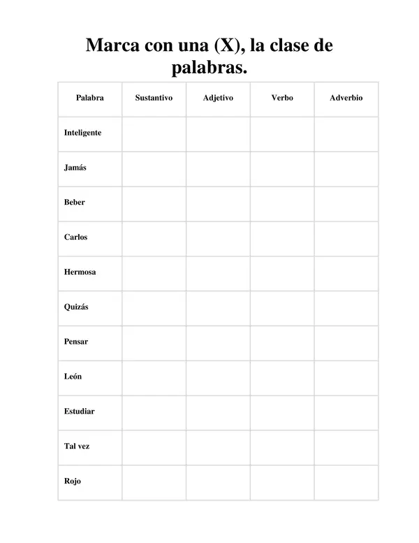 Ejercicios de identificación 