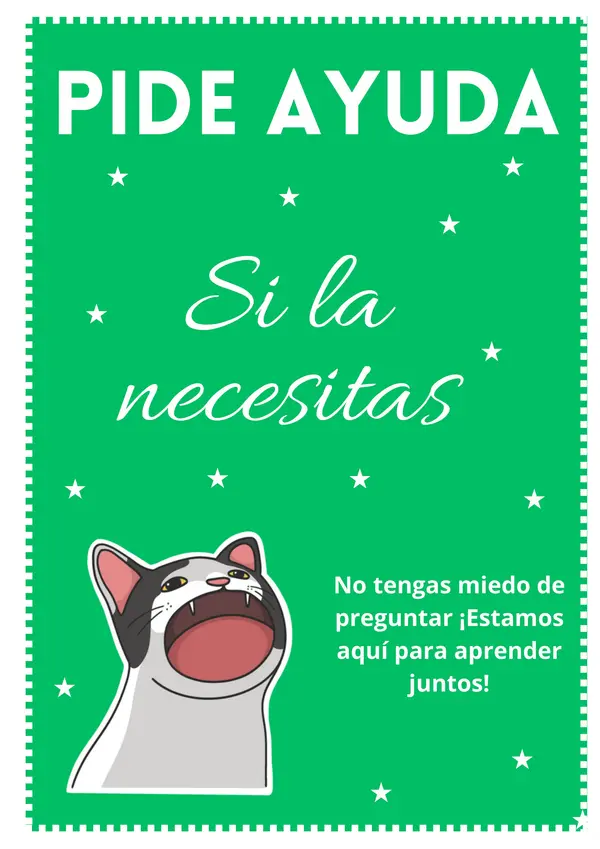 Reglas de convivencia dentro de aula.