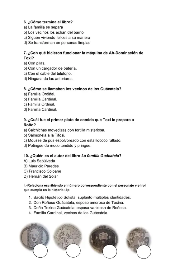 Prueba libro la familia guacatela 