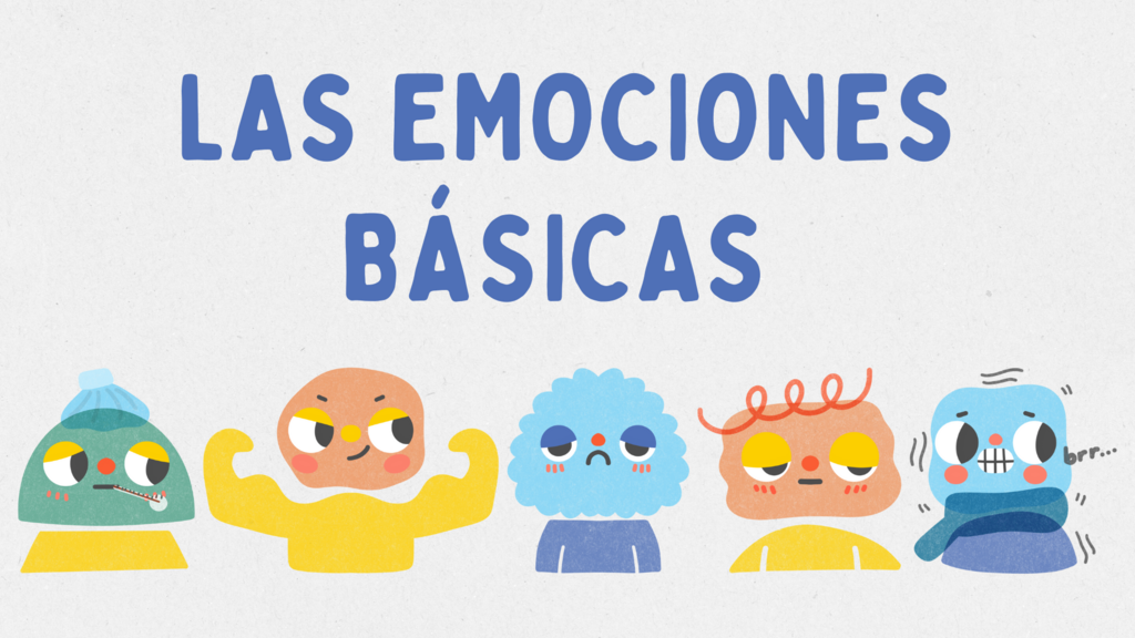 Presentación Infantil Las Emociones Ilustrado Azul.png