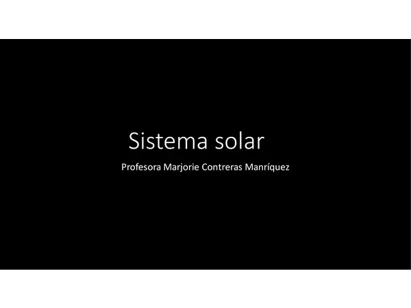 Sistema solar
