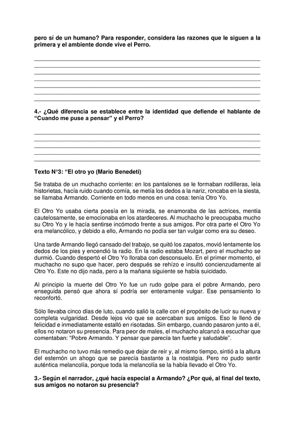 GUÍA “LECTURA TEXTOS QUE ABORDAN EL TEMA DE LA IDENTIDAD” SÉPTIMO 