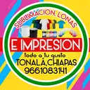 LONAS SUBLIMACION E IMPRESION TONALA - @lonas.sublimacion.e.i