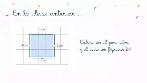 área y perímetro de cuadrados y rectángulos