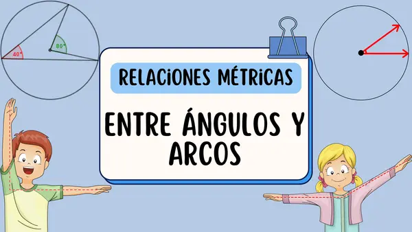 Relaciones métricas "Ángulos y arcos"