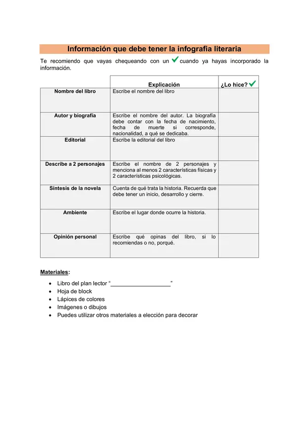 Infografía Literaria (FORMATO UNIVERSAL)