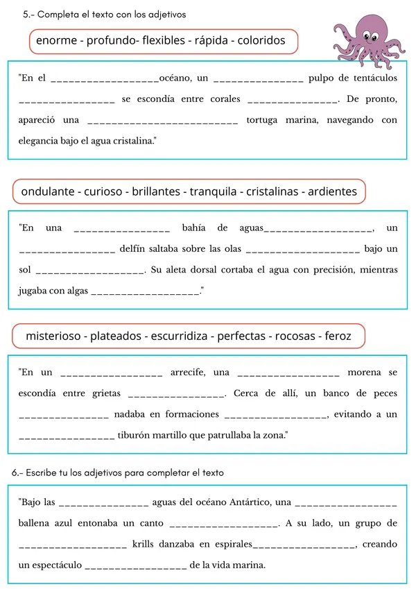 Adjetivos, Lenguaje y comunicación