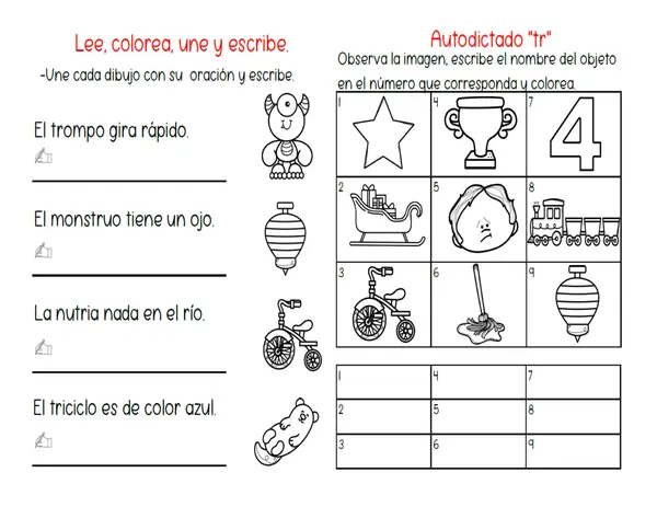 Cuadernillo de silabas trabadas