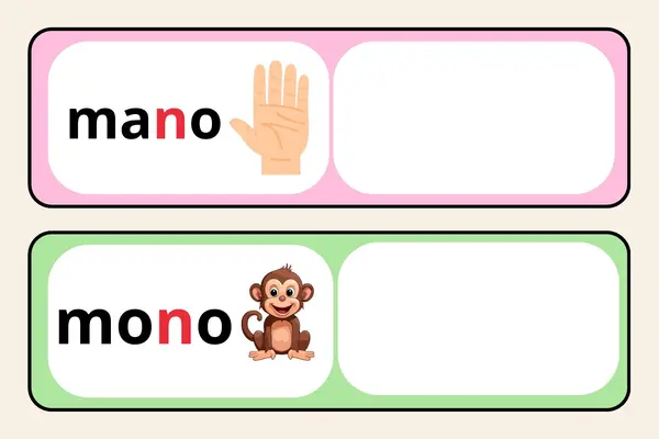 Matte primeras lecciones- ojo-mamá-mano-lana-loro