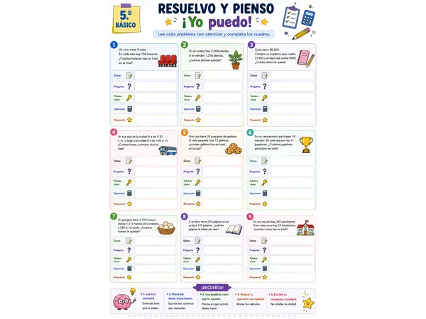 Ejercicios de operaciones combinadas