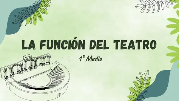 La función del teatro