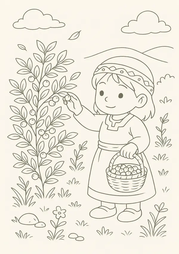 🧒🏽 Coloreando con los Peñi – Cultura Mapuche para Soñar