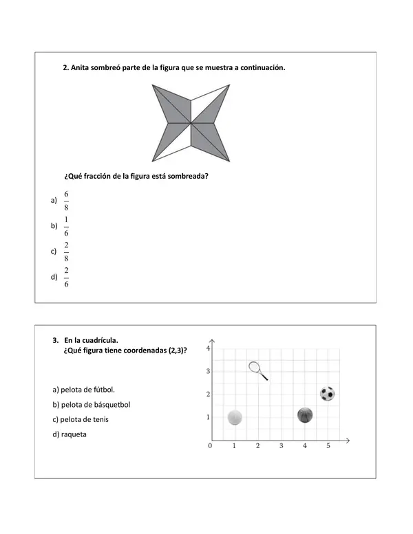 Ensayo SIMCE matemáticas 4° básico con pauta de corrección
