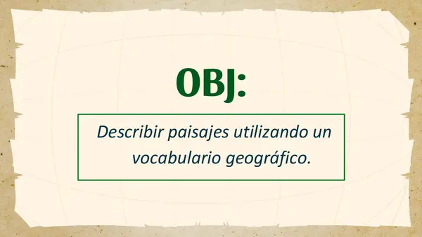 1° Básico "Chile y sus paisajes"