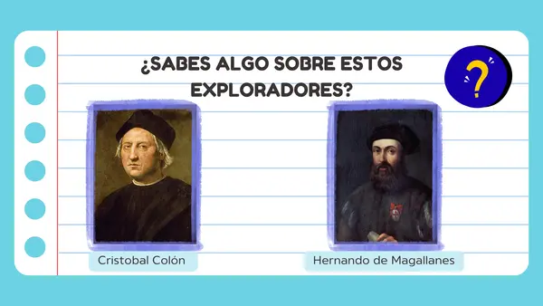 Presentación: Los viajes de exploración y descubrimiento de América