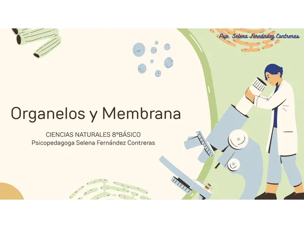 Organelos y Membrana