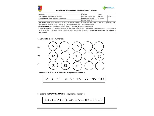 evaluacion adaptada 