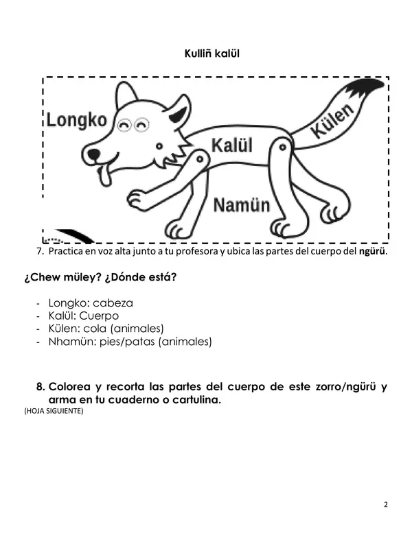 Epew, relato mapuche - La tortilla y el zorro